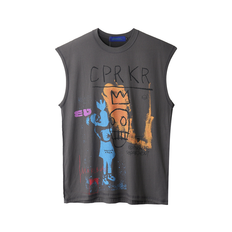 Custom personalized printed sleeveless tank top