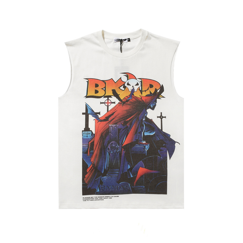 funny cartoon graphic 3D printed tank top