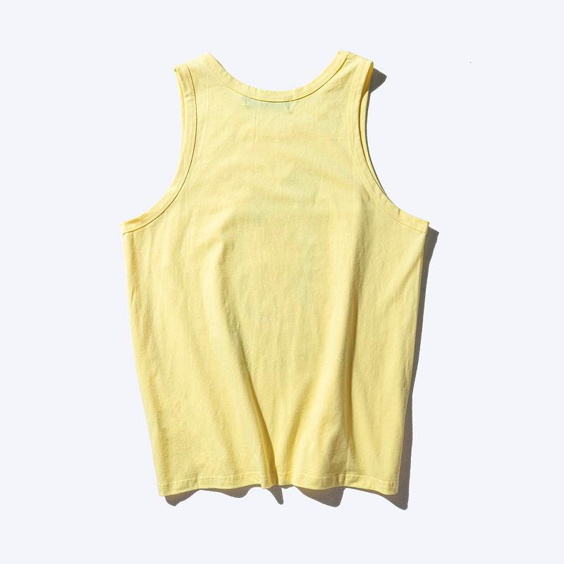 classic 3D printed summer tank top for men