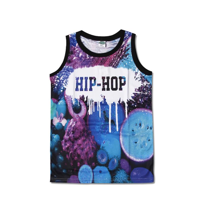 >Men’s 3D printed HIP HOP sleeveless workout tank top