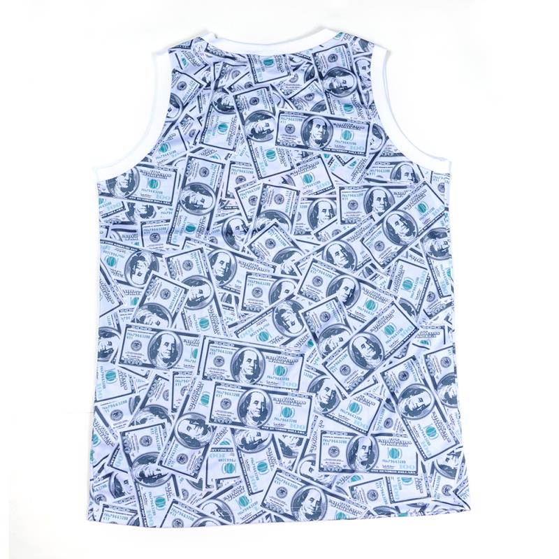 Men’s money printed metrust brand tank top