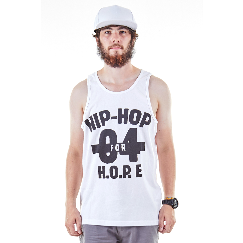 3D printed hip hop tank top for men