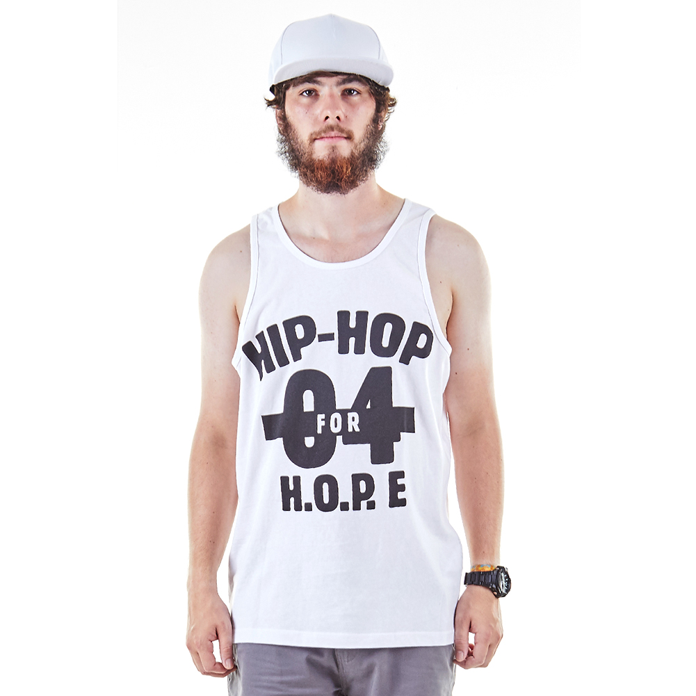 >3D printed hip hop tank top for men